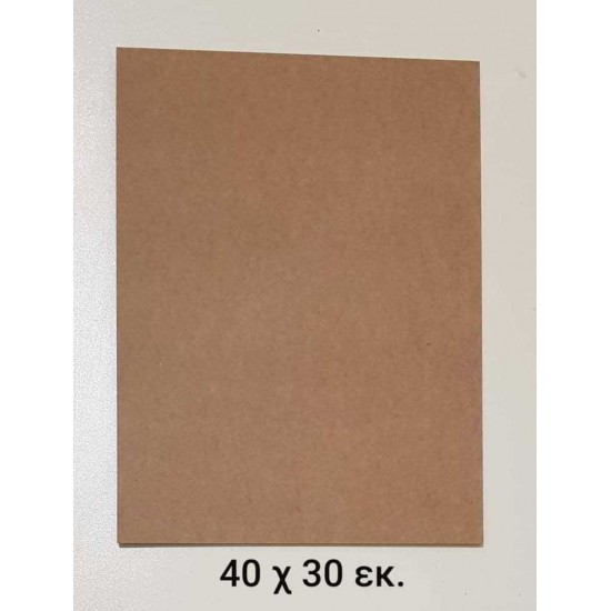 MDF 40x30 pahoys 6 mm για διακόσμηση