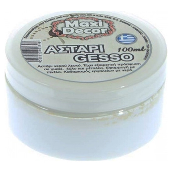 Αστάρι Primer Gesso Διάφανο για Ξύλο και Γυαλί 100ml