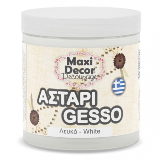 Αστάρι GESSO Λευκό 250ml