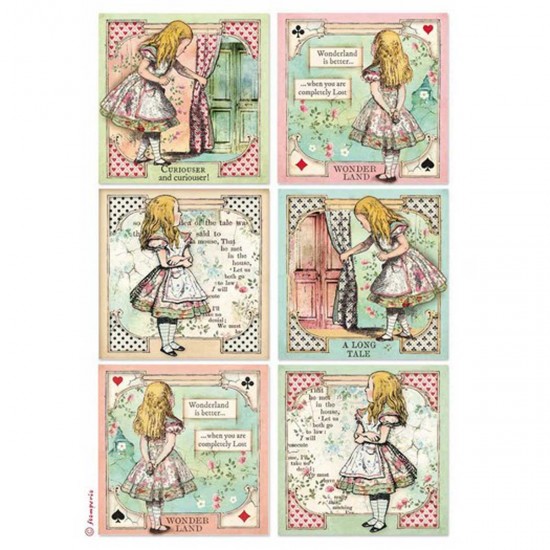 Ριζόχαρτο  A4  Alice Cards