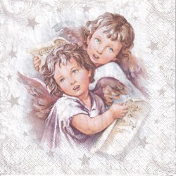 Χαρτοπετσέτα για decoupage Two Christmas Angel