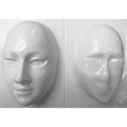 Καλούπι γύψου 18x29cm, faces