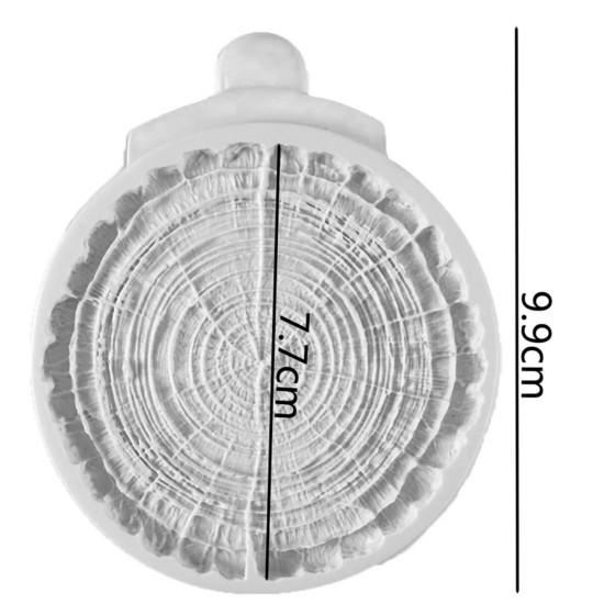 Καλούπι σιλικόνης, Φέτα κορμός δέντρου, 9.9cm