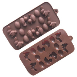 Καλούπι σιλικόνης, Λαγουδάκια, παπάκια και αυγά melts