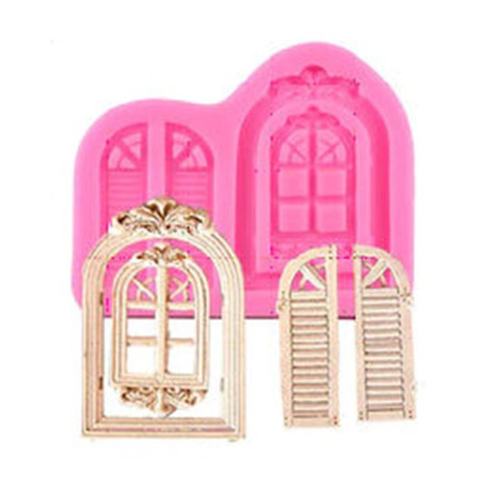 Καλούπι σιλικόνης Παράθυρα, 8×9,5cm