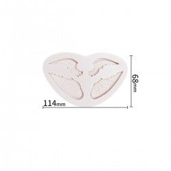 Καλούπι σιλικόνης Wings 11.4×6.8cm