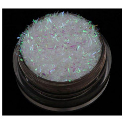 Χρυσόσκονη – Glitter 20gr ,Snow-Χιόνι ιριδίζον