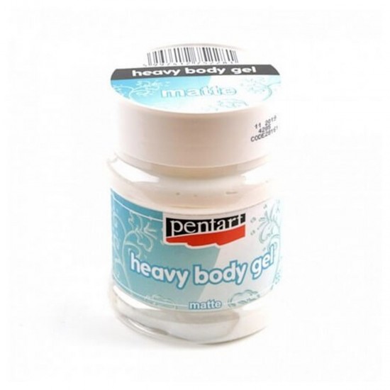 Heavy body Gel Matte 230ml, Pentart