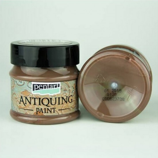 Antiquing Paint 50ml – Dark Brown