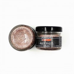 Πατίνα Wax Paste Metallic 20ml – Rose Gold