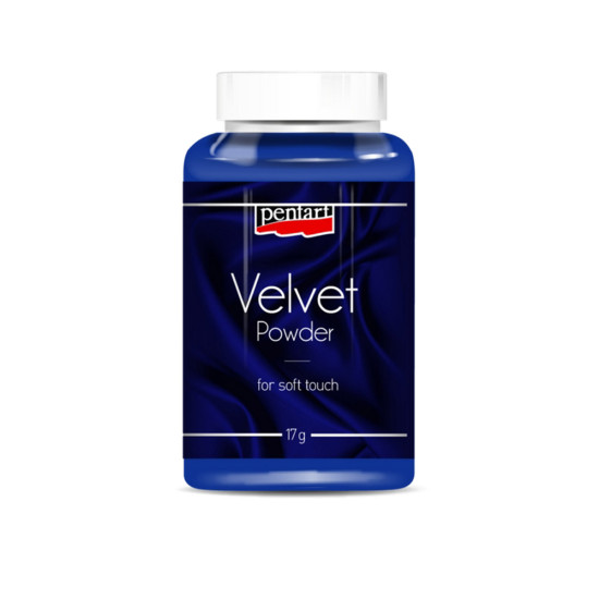 Velvet powder 17gr (πούδρα βελούδου) Pentart, Royal Blue