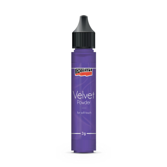 Velvet powder 3gr Pentart, Purple