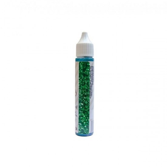 Glitter Pen Green 28ml