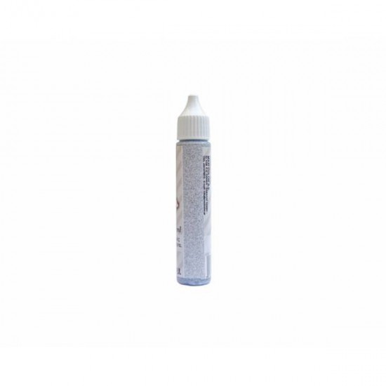 Glitter Pen Silver 28ml