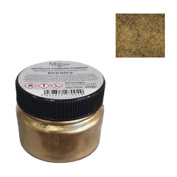 Μεταλλικό pigment σε σκόνη, Rich Gold, 20gr
