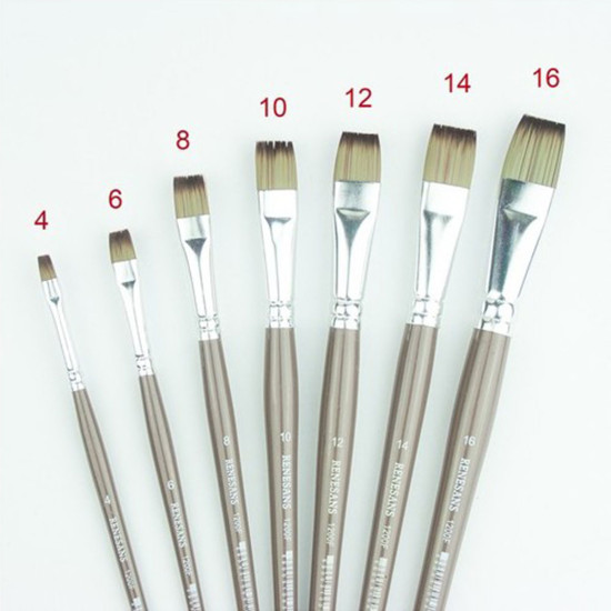 Πινέλο Renesans, Gray Line, Φλατ, No 16