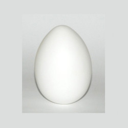 Αυγό πλαστικό, 15cm