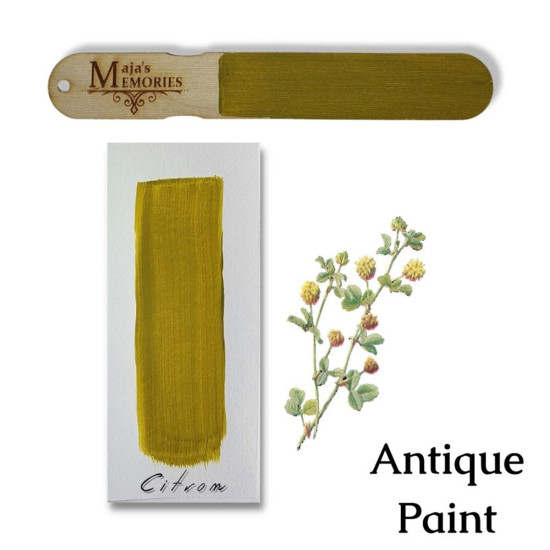 Χρώμα Antique Paint Maja’s Memories, 150ml, Citron