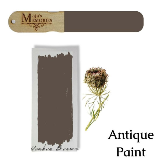 Χρώμα Antique Paint Maja’s Memories, 150ml, Umbra Brown