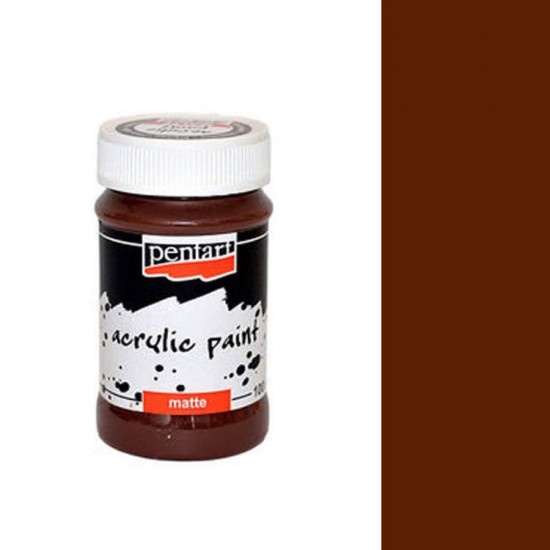 Ακρυλικο Χρώμα Pentart 100ml - Dark Brown