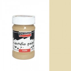 Ακρυλικο Χρώμα Pentart 100ml - White Coffee