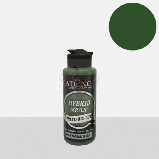 Υβριδικό ακρυλικό Leaf green 120ML H051