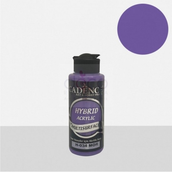 Υβριδικό ακρυλικό Purple 120ML H034