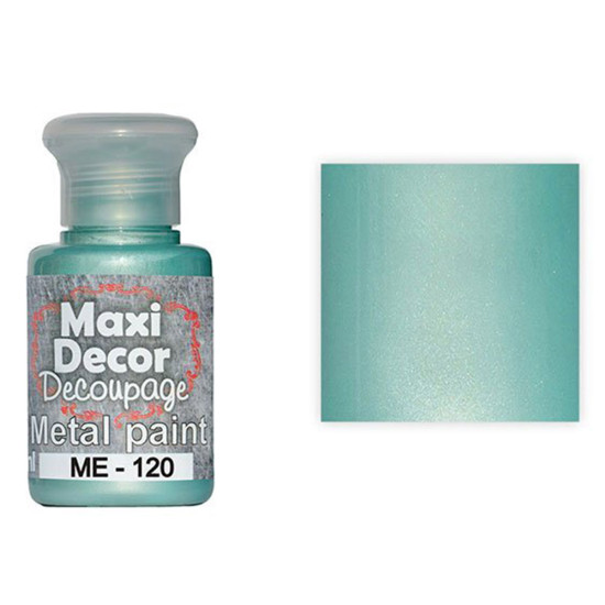 Ακρυλικό Μεταλλικό Χρώμα 60ml ΜΕ-120 (ΤΥΡΚΟΥΑΖ)