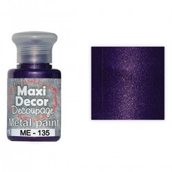 Ακρυλικό Μεταλλικό Χρώμα 60ml ΜΕ-135 (ΒΙΟΛΕ)