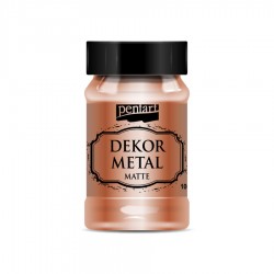 Μεταλλικό Χρώμα Κιμωλίας Dekor Metal Pentart 100ml - Bronze