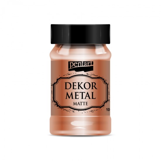 Μεταλλικό Χρώμα Κιμωλίας Dekor Metal Pentart 100ml - Bronze