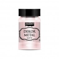 Μεταλλικό Χρώμα Κιμωλίας Dekor Metal Pentart 100ml - Rose Gold