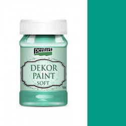 Χρώμα Κιμωλίας Dekor Soft Paint 100ml Pentart - Green
