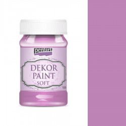 Χρώμα Κιμωλίας Dekor Soft Paint 100ml Pentart - Blackberry