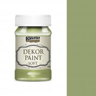 Χρώμα Κιμωλίας Dekor Soft Paint 100ml Pentart - Olive