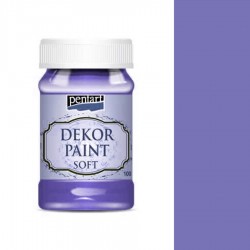 Χρώμα Κιμωλίας Dekor Soft Paint 100ml Pentart - Violet