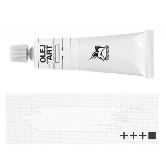 Λάδι ζωγραφικής Renesans 60ml – Titanium White